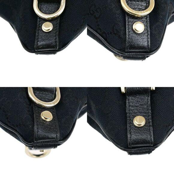 Gucci Abbey Black Canvas Shoulder Bag (Pre-Owned) - Picture 6 of 16